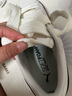 彪馬（PUMA）【厚底鞋】增高松糕鞋女子休閑板鞋PLATFORM 404158 米白色-黑色-金色-03 36 曬單實(shí)拍圖