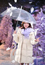 美力城中長(zhǎng)款羽絨服女高端90鵝絨加厚外套泡芙系列 白色 S （95-110斤） 曬單實(shí)拍圖