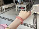柚霓栗子茶菩提手串女款護身靜心轉(zhuǎn)運珠菩提手串女文玩串珠盤玩送女友 栗子色菩提手串J351 曬單實拍圖