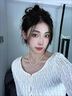 Cindy Kelly輕奢珍珠項(xiàng)鏈精致實(shí)用高級(jí)感走心首飾生日七夕情人節(jié)禮物送女友 4mm施家珍珠項(xiàng)鏈45CM 曬單實(shí)拍圖