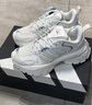 adidas明星同款下班鞋SHADOW FEVER緩震防滑厚底老爹鞋阿迪達(dá)斯   亮白/漢玉白/金屬銀   38 曬單實(shí)拍圖