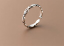 潮然蔻 s925銀復古簡(jiǎn)約泰銀小魚(yú)戒指時(shí)尚簡(jiǎn)約氣質(zhì)開(kāi)調節手飾 S925銀 一只 開(kāi)口可調節 曬單實(shí)拍圖