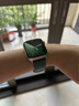 WJU適用蘋(píng)果手表表帶s10輕奢iWatch s11真皮apple watch s8新款夏天高級感ultra2女款series10手表帶 墨綠小圓尾 適用42mm表盤(pán)【新品10代iwatch】 曬單實(shí)拍圖