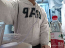 GAP女裝秋冬碳素軟磨抓絨logo連帽衛(wèi)衣落肩袖休閑外套634420 曬單實(shí)拍圖