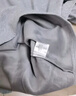 真維斯（Jeanswest）莫代爾棉長袖t恤男士半高領打底衫春夏季新款寬松百搭上身衣服裝 深灰H【常規(guī)款】 XL 【建議130-145斤】 曬單實拍圖
