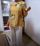 卡悠萊（KAYOULAI）時尚女裝套裝時髦春夏洋氣款減齡女人味夏季復(fù)古棉麻上衣女短袖恤 玉蘭花綠色套裝 XL碼建議108斤左右 均碼 曬單實(shí)拍圖