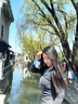 皓娥 早秋法式v領(lǐng)針織連衣裙子女氣質(zhì)內(nèi)搭收腰木耳邊格紋拼接蝴蝶結(jié) 格紋拼接v領(lǐng)連衣裙【深灰色】 M 曬單實(shí)拍圖