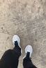 鴻星爾克龍騰運動鞋男秋冬款輕便透氣網(wǎng)面休閑跑鞋減震軟底戶外跑步鞋 蒼野灰/松石色(男款) 42 曬單實拍圖