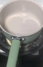 紅廚陶瓷湯奶鍋帶蒸格家用燉煮鍋長柄煲湯燜鍋煮粥電磁爐燃氣灶20cm 曬單實拍圖