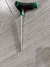 來(lái)時(shí)益帶柄T型內六角扳手 球頭平頭內六方螺絲刀加長(cháng)拐杖圓頭六棱角起子 T型4mm（單支） 曬單實(shí)拍圖