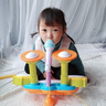聚樂寶貝兒童打鼓玩具寶寶架子鼓樂器早教益智手拍鼓嬰兒1一2到3歲男女孩6 【禮盒】麥克風(fēng)升級架子鼓-充電 曬單實拍圖