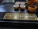 茗石齋茶盤實(shí)木2025年新款家用辦公輕奢簡(jiǎn)約整塊天然黑檀木大小型號(hào)茶臺(tái) 尺寸：80*40*4.5CM 曬單實(shí)拍圖