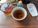 境坊間中式青花主人杯家用陶瓷功夫茶具品茗杯大容量單杯自用茶盞送禮 山水青花禪定主人杯 禮盒裝 曬單實拍圖