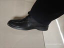 奧康（Aokang）皮鞋男鞋休閑商務(wù)鞋舒適職場(chǎng)系帶男士正裝鞋英倫風(fēng)鞋子 黑色38碼 曬單實(shí)拍圖