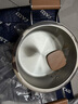 波波維奇湯鍋不銹鋼316食品級(jí)家用加厚蒸煮燉不粘鍋電磁爐燃?xì)庠铍p耳湯鍋 316湯鍋加厚0涂層【帶蒸籠】 24cm 曬單實(shí)拍圖