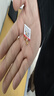 千影珠寶黃金耳釘9999足金男女圓球彎鉤素金耳飾真金耳環(huán)沙面光面單只 光面款 一對價 發(fā)2個 重1.31-1.45g 曬單實拍圖