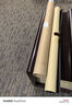 海之云絨布加厚自粘黑色絨布飾品收納抽屜墊家具柜臺布貼紙防刮背膠植絨 1.2MM黑色   1米寬 X  1米長(cháng) 曬單實(shí)拍圖