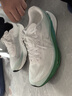 特步一體成型3代體考跑步鞋男25年新款耐磨防滑學(xué)生跑鞋女鞋 經(jīng)典白/水鴨青-輕舟已過(guò)【男】 41.5 曬單實(shí)拍圖