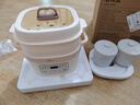 小熊（Bear）電燉盅 電燉鍋 隔水燉鍋 煲湯鍋 燉湯盅 蒸鍋 嬰兒輔食鍋煮粥鍋燕窩可預(yù)約 DDZ-D16C1 1.6L 曬單實(shí)拍圖