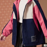 ASK JUNIOR女童棉服冬中長(zhǎng)夾棉加厚保暖兒童連帽風(fēng)衣外套棉衣 粉色 160  曬單實(shí)拍圖
