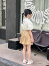 泰蘭尼斯25夏新款涼鞋女童溯溪鞋透氣大網(wǎng)孔戶(hù)外玩水露營(yíng)鞋子 櫻花粉/星白/銀 33 內長(cháng)21.5cm 適合腳長(cháng)21cm 曬單實(shí)拍圖