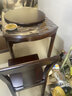 冬巢烏金木全實(shí)木餐桌椅全套家用現代新中式可伸縮折疊桌方圓兩用家具 烏金木 一桌四椅 默認發(fā)306椅 1.35米 全實(shí)木 曬單實(shí)拍圖