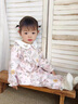 INSAHO春季寶寶分體套裝嬰兒衣服a類純棉幼童秋衣秋褲女童甜美套裝外穿 曬單實拍圖