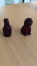 小葉紫檀十二生肖手把件實(shí)木雕刻工藝品家居裝飾送禮動物創(chuàng)意擺件 小葉紫檀【戌狗】手把件 約6厘米 曬單實(shí)拍圖