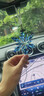 映紅適用于奔馳寶馬奧迪汽車掛件車內(nèi)吊飾水晶雪花飾品擺件女車載掛件 冰藍(lán)雪花 曬單實(shí)拍圖