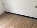榮彩pvc踢腳線防水耐磨木紋腳線6/7/8/10厘米卡扣隱釘墻角墻邊裝飾條 A高8cm 備注型號 送無頭釘 根/2米 曬單實拍圖