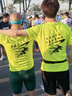 柚衫 馬拉松速干t恤定制印logo戶外運(yùn)動騎行團(tuán)隊(duì)服裝定做短袖公司拓展團(tuán)建廣告衫工作服定制 圓領(lǐng)熒光綠 M 曬單實(shí)拍圖