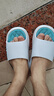 拖鞋男生夏季2023新款運動(dòng)外穿厚底防滑踩屎感潮流情侶沙灘涼拖鞋 白藍色 40-41 碼(適合39-40碼) 曬單實(shí)拍圖