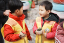 TOREAD kids探路者男女童外套 秋冬款童裝兒童防風夾克運動服QAEEBL93239 數碼藍 140 曬單實拍圖