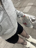 冶芷黑色鉚釘休閑短褲女夏季美式熱辣高腰修身直筒褲緊身熱褲 無(wú)皮帶 微彈高腰熱褲黑色 L 曬單實(shí)拍圖