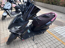 適用鈴木UY125T本田NX125裂行RX125改裝前擋風(fēng)板玻璃防風(fēng)護手把罩 經(jīng)典款黑色玻璃+不銹鋼支架 曬單實(shí)拍圖