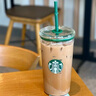 星巴克杯子新款極簡系列玻璃杯咖啡吸管玻璃杯大容量水杯 綠色玻璃吸管杯 585ml 曬單實拍圖