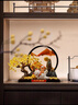 歐梵普（oufanpu）新中式招財(cái)貓發(fā)財(cái)樹擺件喬遷新店開業(yè)禮物辦公室客廳玄關(guān)流沙裝飾 白棕金山發(fā)財(cái)樹招財(cái)貓-背靠金山 【招財(cái)進(jìn)寶-躺贏招財(cái)貓】 曬單實(shí)拍圖