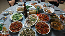 嘉之派潮汕獅頭鵝鹵鵝頭鵝肝鵝掌鵝翅鵝肉鹵味熟食特產(chǎn)新鮮現(xiàn)鹵加熱即食 鵝八拼【800g】贈廣章蒜泥醋醬汁 切好 曬單實拍圖