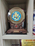 梟庭閣琉璃玉盤擺件龍騰盛世佳節(jié)年會紀(jì)念品龍年新春賀歲商務(wù)定制禮品 琉璃龍騰盛世黃玉圓盤 曬單實(shí)拍圖