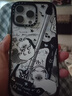 CASETIFY 搖滾貓貓 適用于iPhone16/15/Pro/Max手機殼 透明黑框Magsafe iPhone 16 Pro Max 曬單實(shí)拍圖