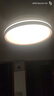奧克斯隱形吊扇燈餐廳臥室大風(fēng)力吸頂風(fēng)扇燈客廳電扇燈全光譜燈具變光 48寸變頻-(遙控+壁控)72W 曬單實(shí)拍圖
