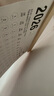 左邊世界全年木架日歷2025新款臺歷活動日歷365天日歷打卡掛歷計劃表備忘錄自律記事本ins風簡約大格子記事 雙年打卡掛歷（木架款） 無規(guī)格 曬單實拍圖
