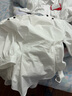 歌莉婭白色上衣女夏2025新款設計感獨特流行五分袖女裝1E5C3B140 03W本白 M 曬單實(shí)拍圖