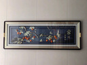 云儒唐樊客廳掛畫(huà)山水畫(huà)花卉圖新中式背景墻墻畫(huà)高檔玉石畫(huà)書(shū)房臥室壁畫(huà) 富貴有余 225*85cm 曬單實(shí)拍圖