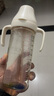 愛貝爾PPSU翻蓋奶瓶彩虹學(xué)飲鴨嘴杯寶寶嬰兒水杯直飲吸管杯防摔 自帶吸嘴300ml+4個(gè)吸嘴【直吸款】 曬單實(shí)拍圖