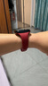 紐鯨 NEWTLE WHALE小蠻腰硅膠表帶適用于Apple watchS9/4/5/6/7/8/SE/Ultra蘋果手表iWatch細(xì)表帶男女款純色簡約風(fēng) 酒紅色 45mm 曬單實(shí)拍圖