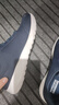 斯凱奇（Skechers）男鞋運(yùn)動跑步緩震輕便鞋厚底鞋216281 海軍藍(lán)色/橘色/NVOR 42 曬單實(shí)拍圖