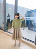 漢唐貝貝女童夏裝連衣裙2025新款中大童夏季漢服裙子兒童中國(guó)風(fēng)套裙兩件套 綠色【漢服裙子套裝】 150 cm 曬單實(shí)拍圖