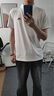 安踏polo衫男短袖男士t恤衣服夏季運動服飾戶外冰絲速干上衣休閑男裝 標準白 L (175) 適合120-140斤 曬單實拍圖