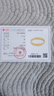 興穎金包銀手鐲輪胎閉口古法素圈寬面貴妃金鐲子送長(cháng)輩老婆禮物 包金3克+14毫米+52-64拍下留言備注圈口 曬單實(shí)拍圖